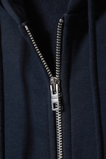 Navy Blue - Classic Zip Hoodie - 5