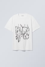 Shadow Dance - Oversized-T-Shirt mit Grafikprint - 0