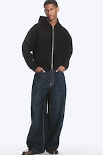 Black - Simon Scuba Zip Hoodie - 1
