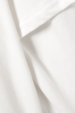 White - Layered Long-Sleeved Cotton T-shirt - 5