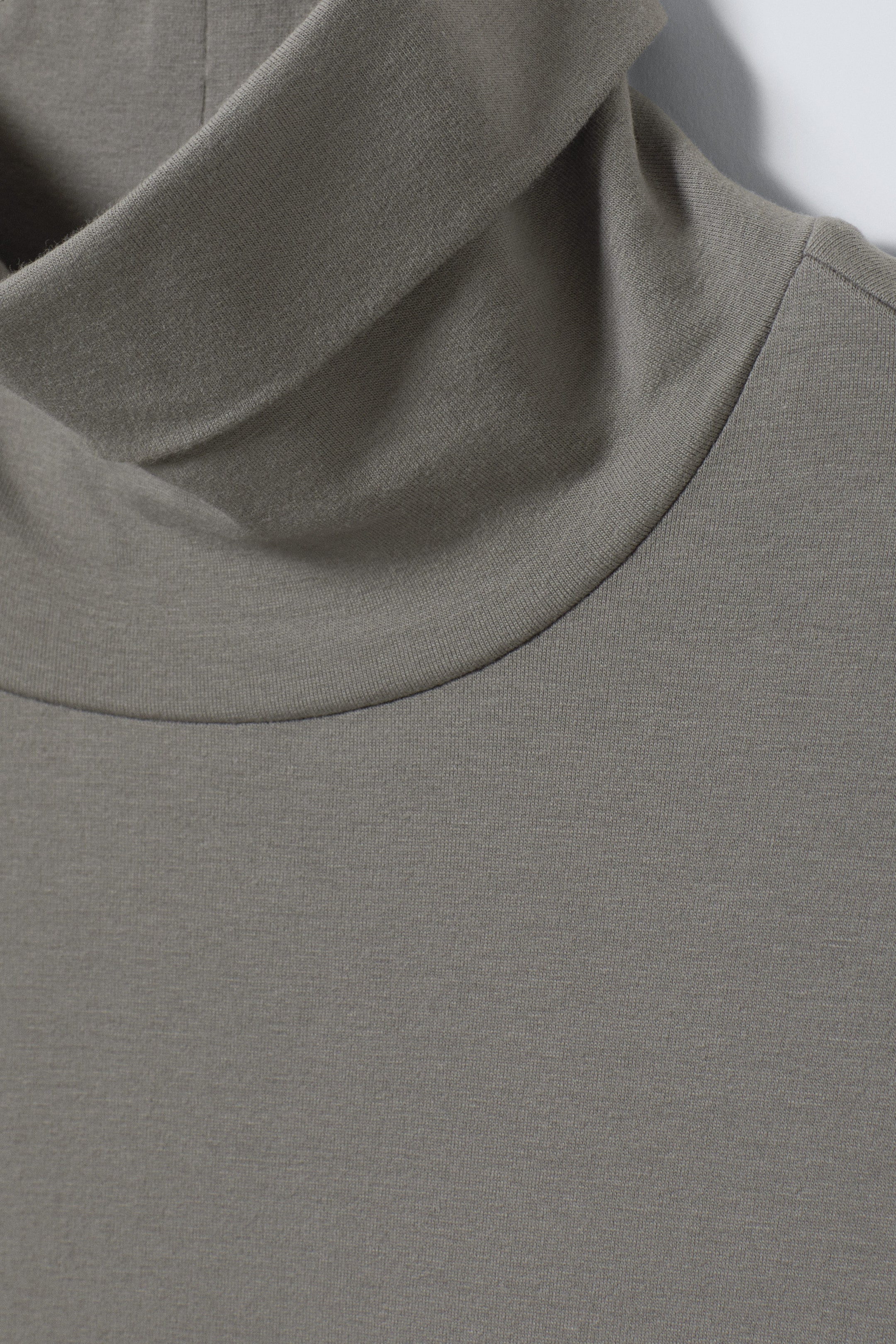 Dusty Grey - Standard Turtleneck Top - 1