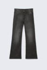 Chafe Black - Boo Bootleg Low Waist Regular Bootcut Jeans - 4