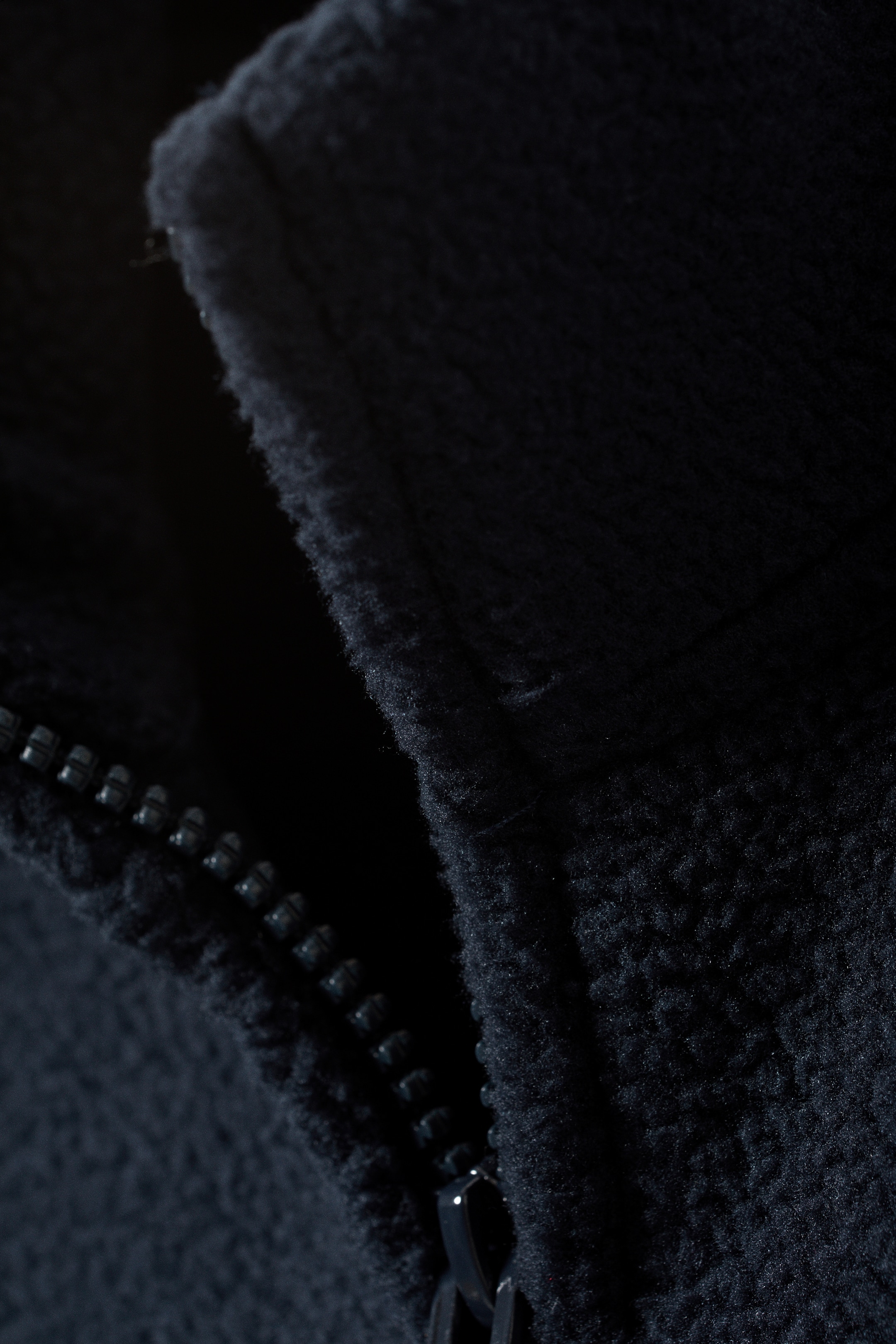 View larger image: Fleece Zip Jacket - Navy Blue - Ladies | H&M GB 2