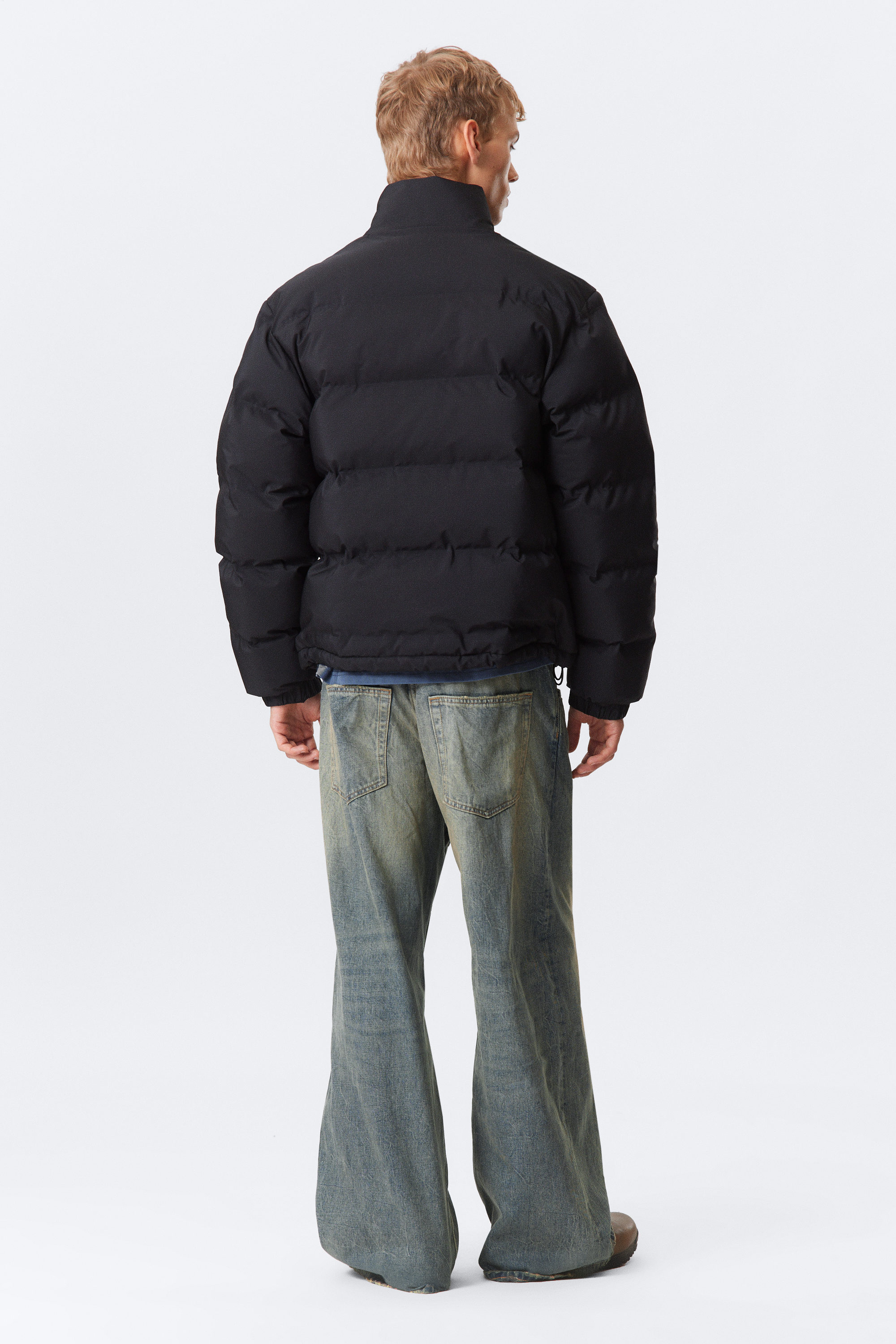 Black - Cole Puffer Jacket - 3