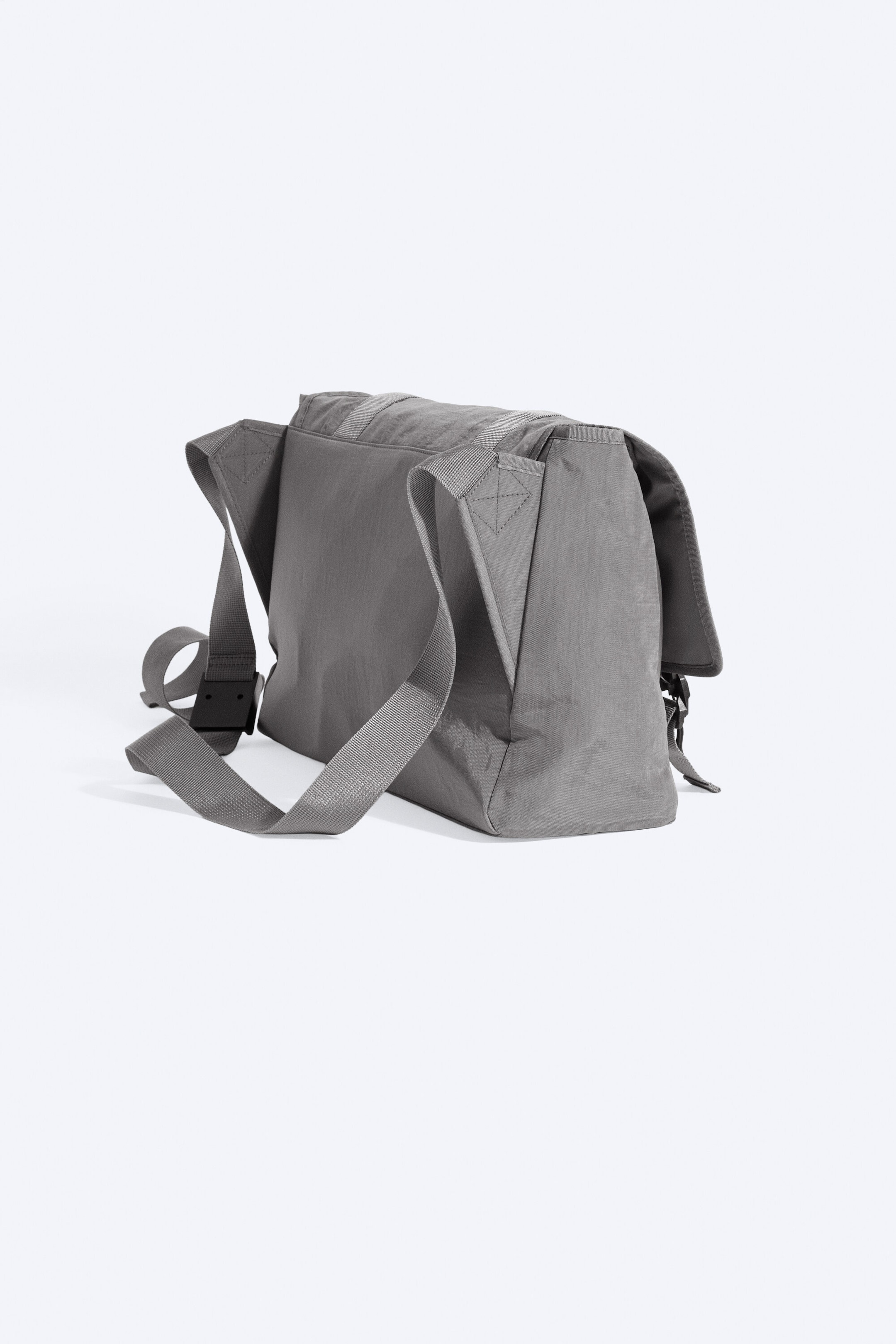 Grey - Large crossbody bag - 3