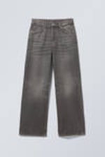 Mine Grey - Astro Loose Baggy Leg Jeans - 11
