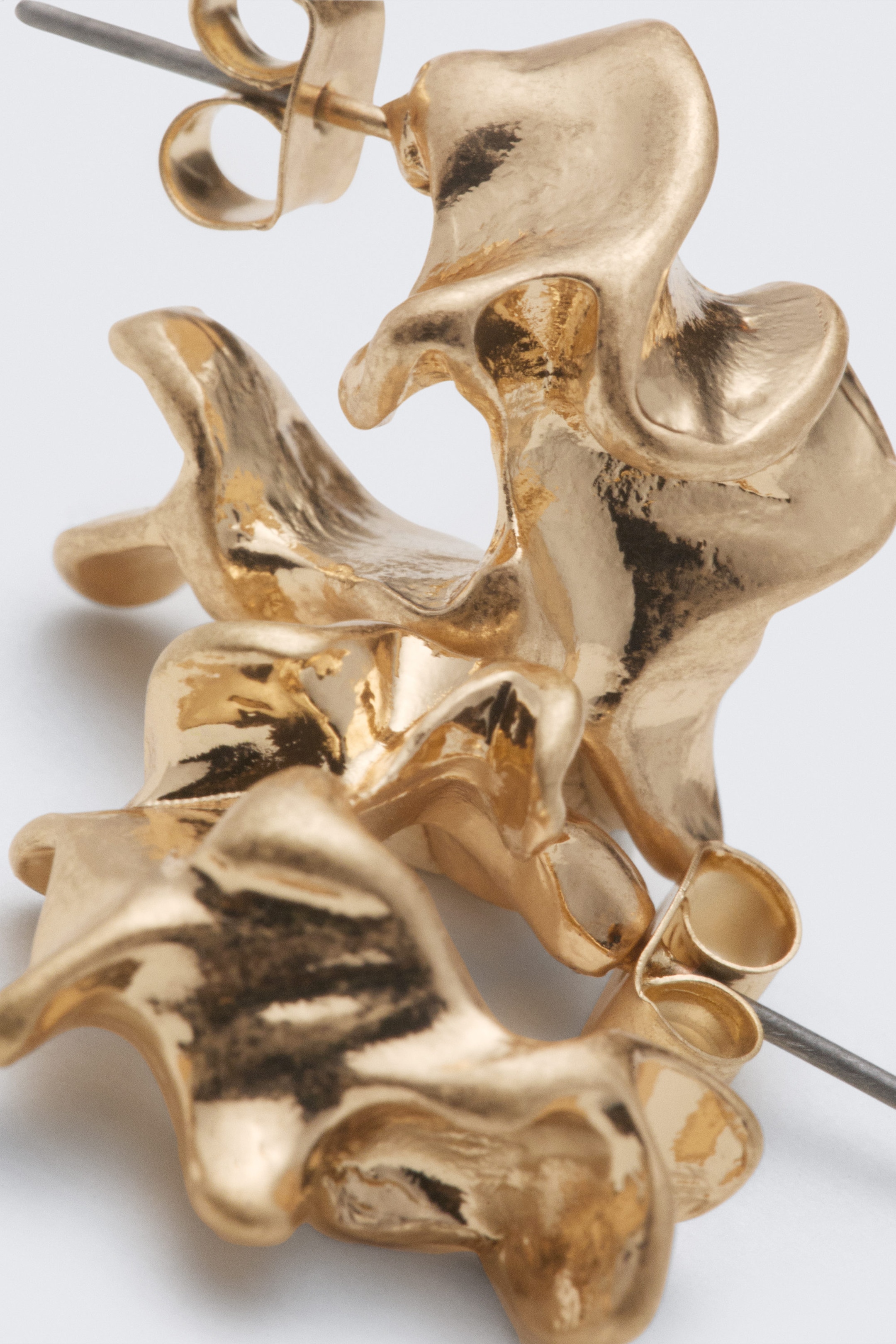 Golden - Spun Hoops - 2