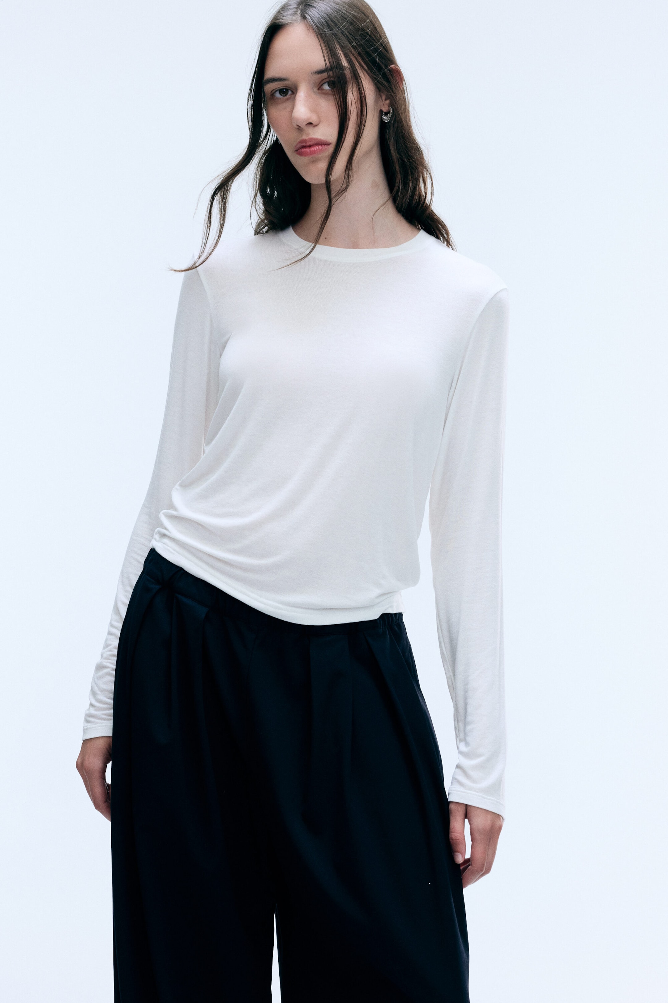 Off-White - Sheer long-sleeve T-shirt - 1
