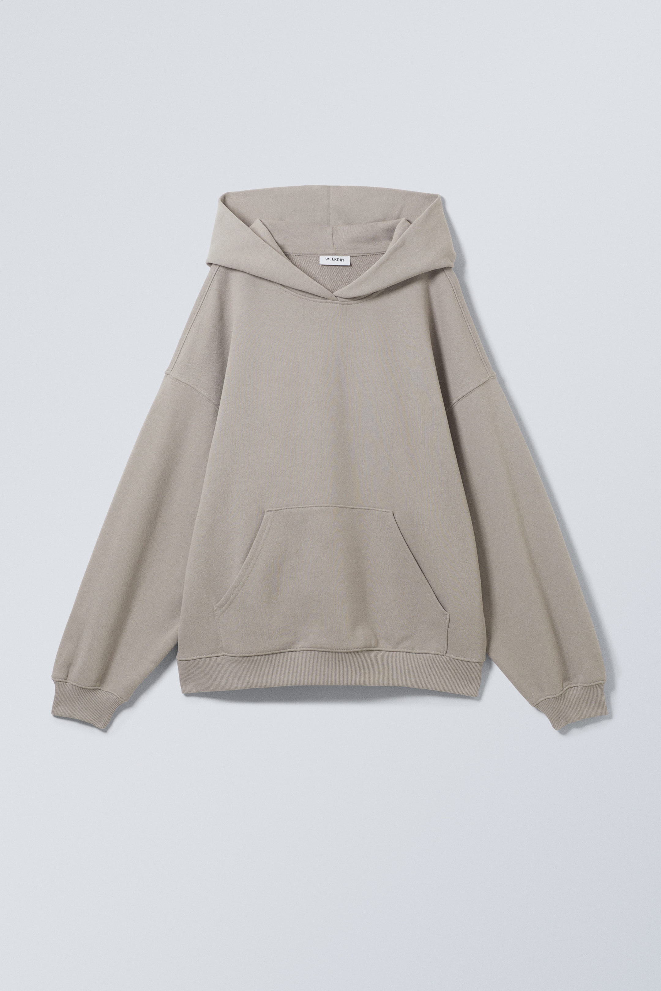 Zacht taupe - Tony oversized hoodie - 0