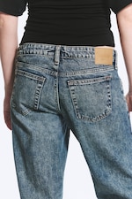 Second Blue – Medium Blue - Arrow normal jeans med lavt liv og rette ben - 3