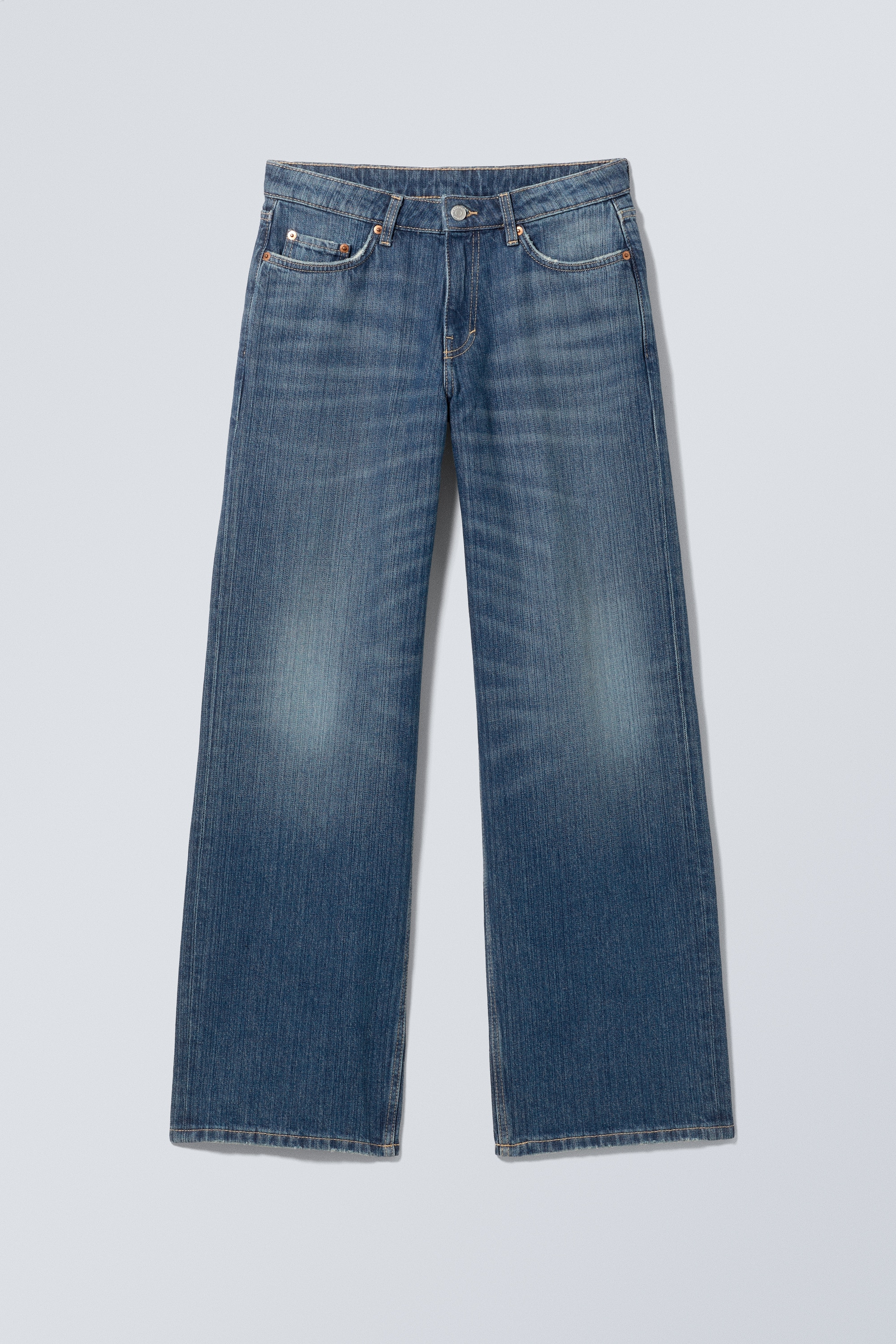 Ample Low Rise Loose Wide Leg Jeans - Mine Blue - Medium Blue/Risso Black - Black/Baltic Blue - tmavě modrá/Ink Black - Black/Snow Blue - Light Blue/Gasoline Blue - Medium Blue/Mine Grey - Dark Grey/Modrá Stream - středně modrá/Modrá - středně modrá/Tmavě modrá - tmavě modrá/Lake Blue - Dark Blue/Lip Blue - Light Blue/Ice Blue - Light Blue/Steel Blue - Medium Blue/Treasure Blue - Medium Blue/Cyan Dust - Medium Blue