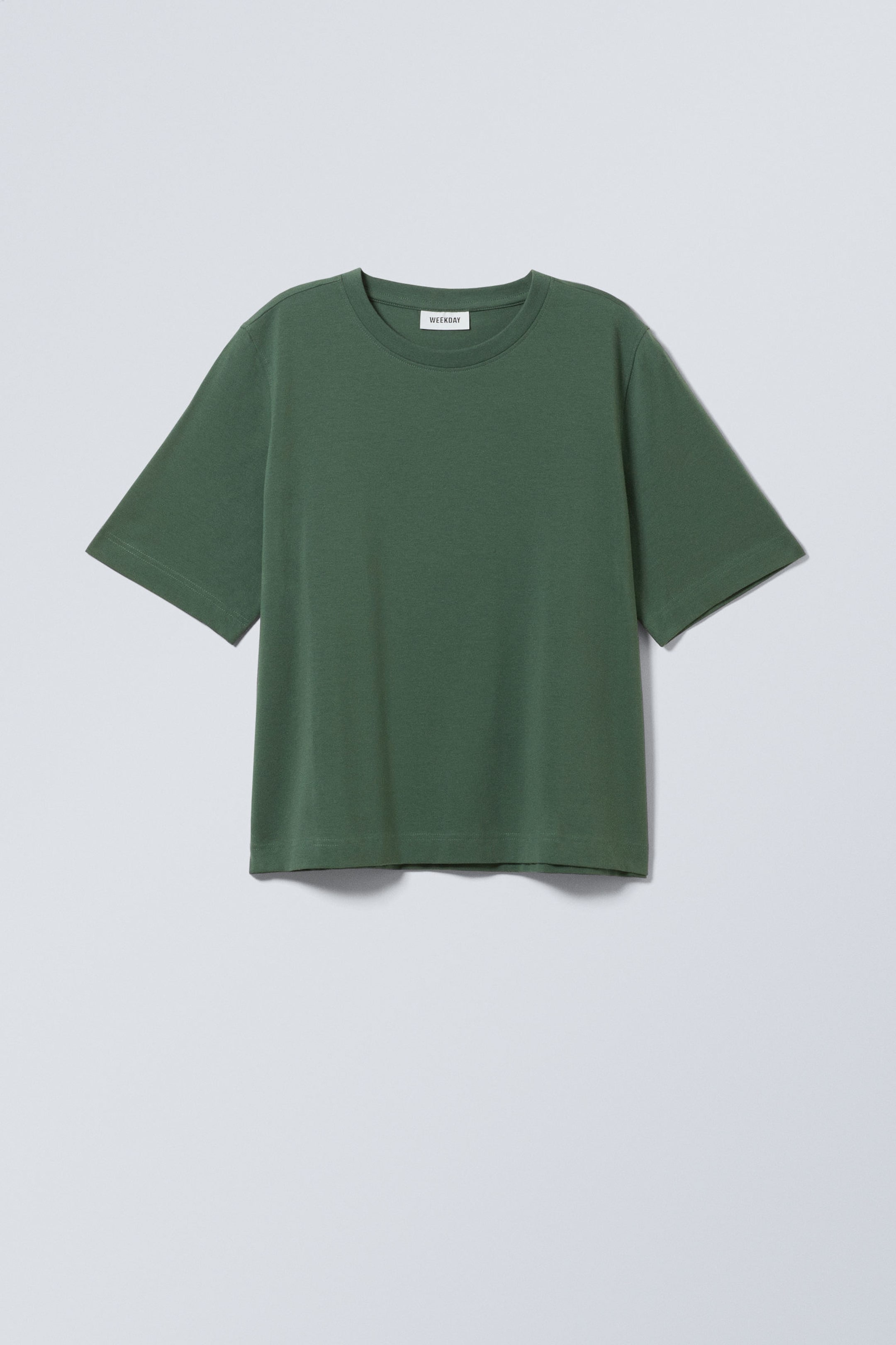 Mörkgrön - Perfect Boxy T-shirt - 0