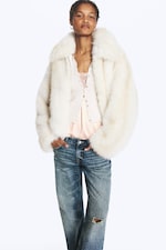 Off-white - Faux Fur Zip Jacket - 2