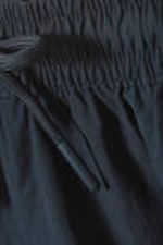 Dark Blue - Structured Mid-Thigh Swim Shorts - 5