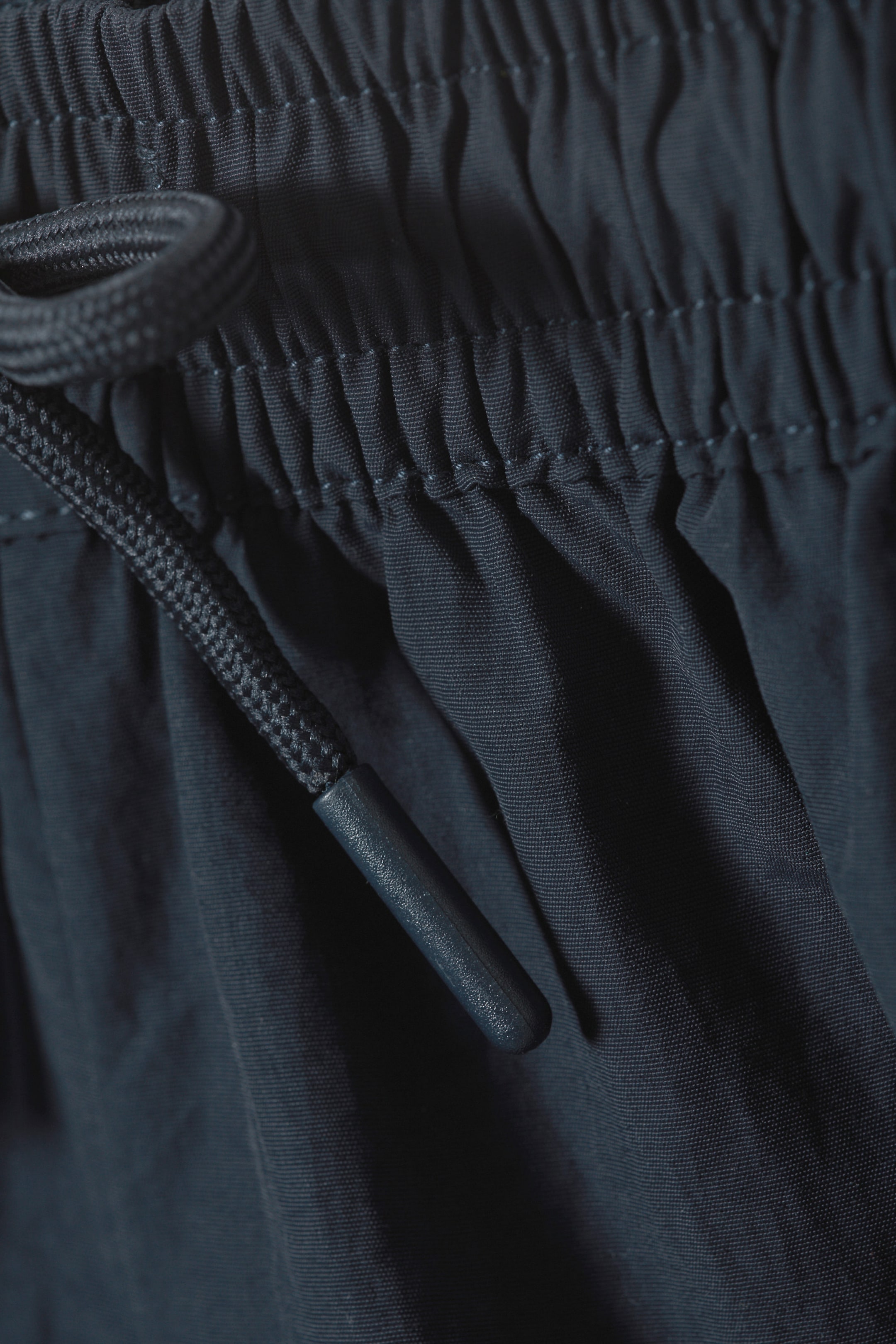 Dark Blue - Structured Mid-Thigh Swim Shorts - 2