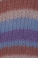 Multi Stripe - Sigsarve Knitted Cardigan - 1