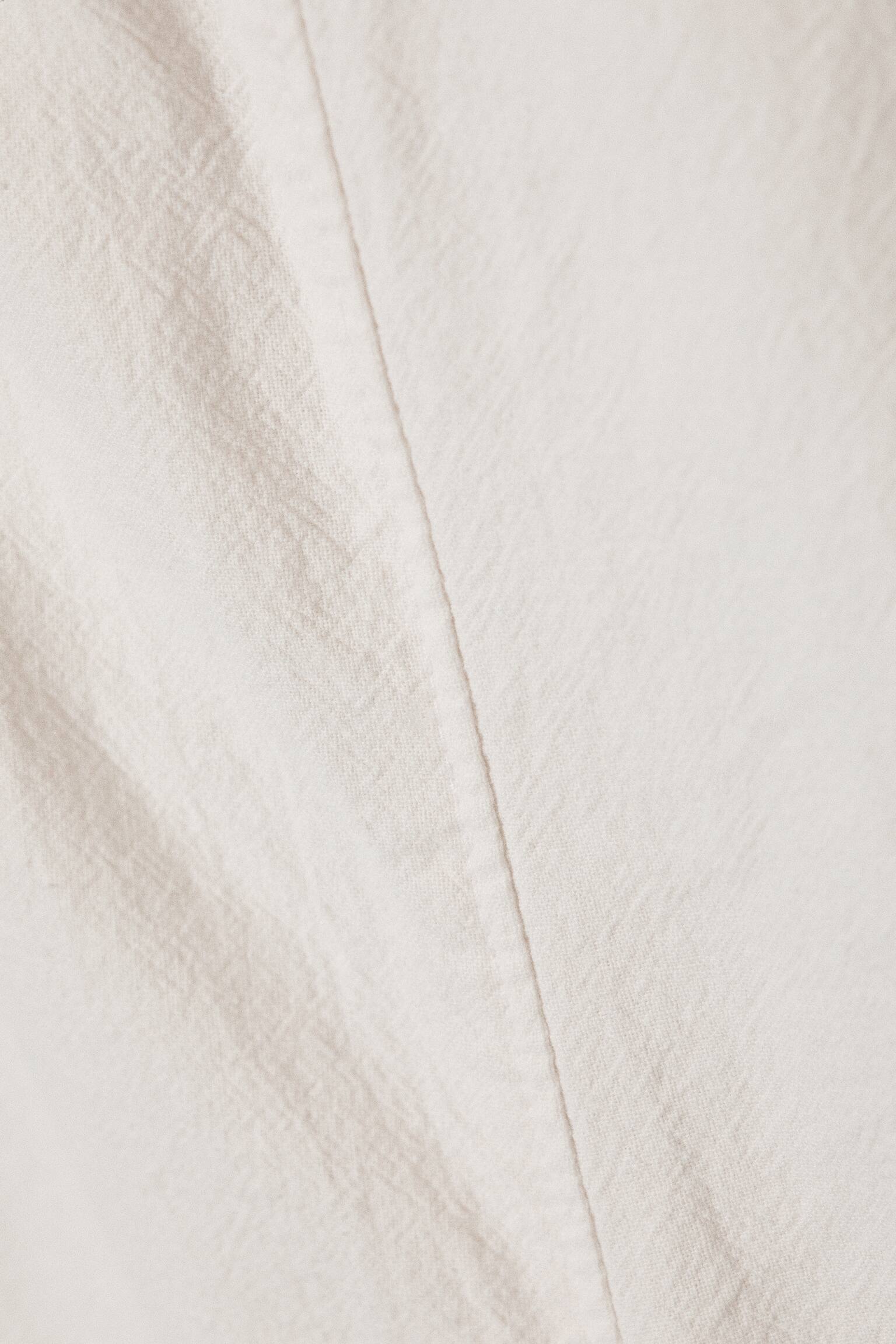 Pantalone a vita bassa - Beige chiaro/Grigio - 3