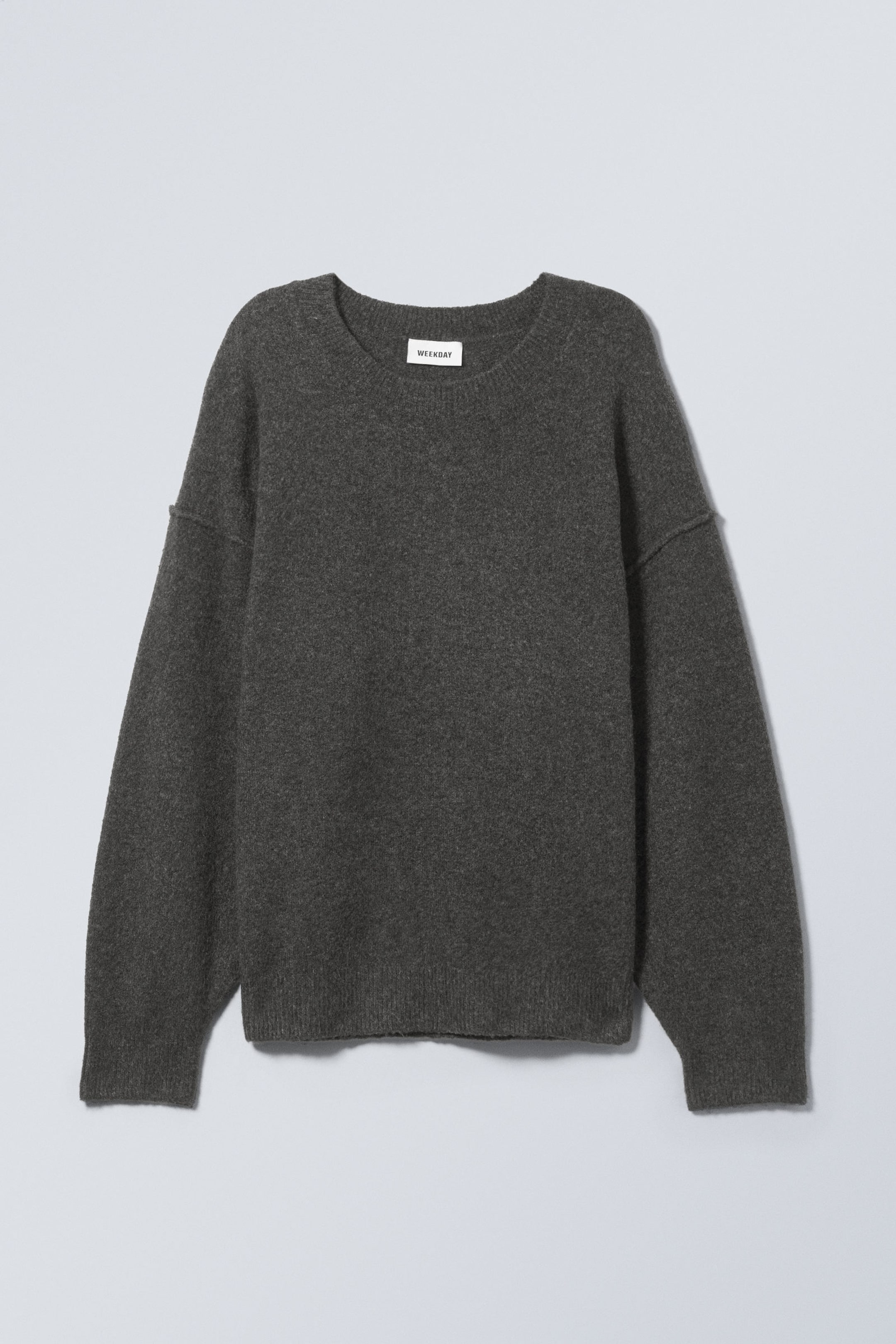 Dark Grey - Annie Knit Sweater - 0