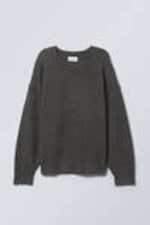 Dark Grey - Annie Knit Sweater - 0
