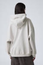 Ljus mullvad - Tung oversized hoodie - 2