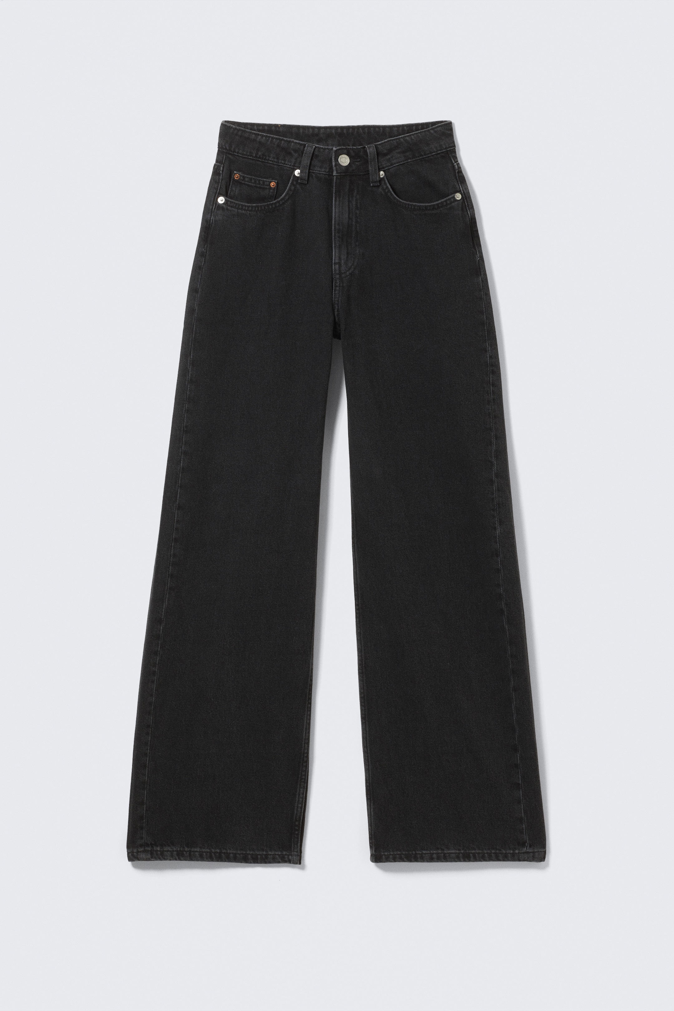 Zobacz większy obraz: Dżinsy Missy Low Rise Loose Straight Leg - Tuned Black - Black - ONA | H&M PL 6