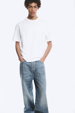 White - Loose Boxy T-shirt - 1