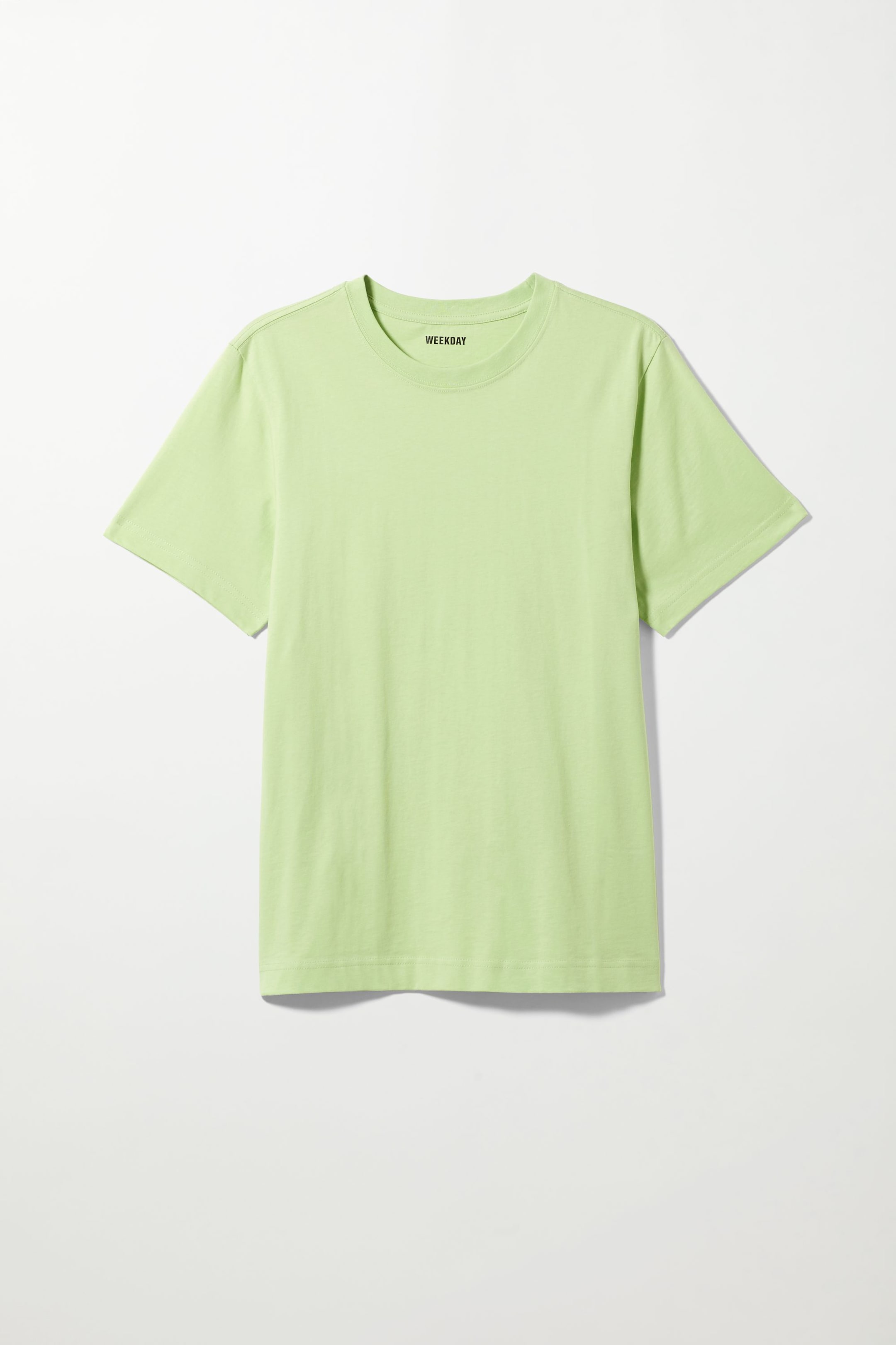 Hellgrün - Mittelschweres Standard-T-Shirt - 0