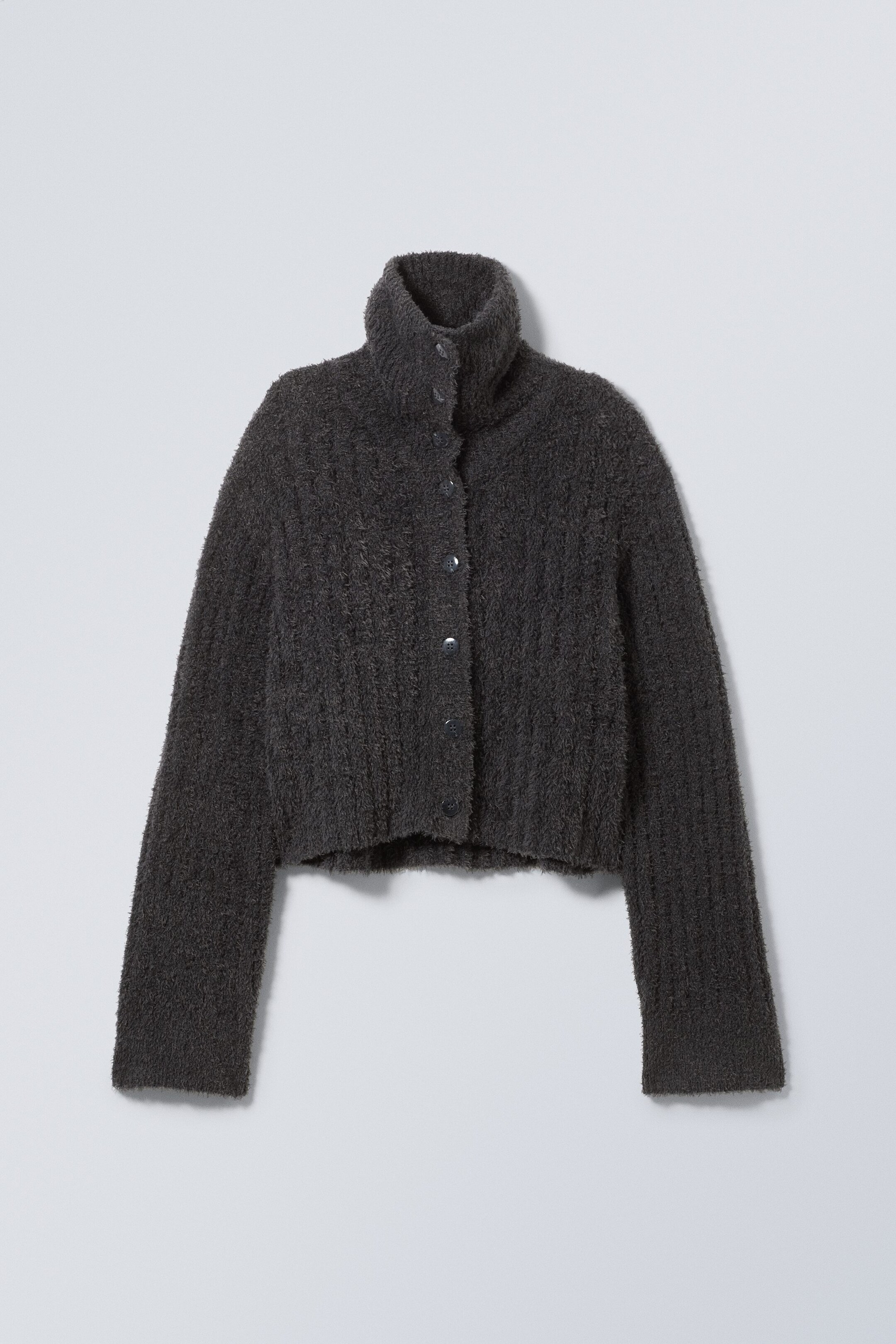 Dunkelgrau - Strickjacke Jada - 0
