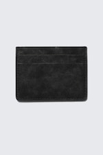 Svart - Kortfodral i skinnimitation - 1