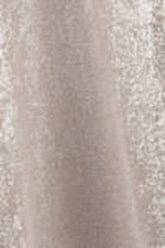 Silver Foil - Double-layered Knee-length Skirt - 1