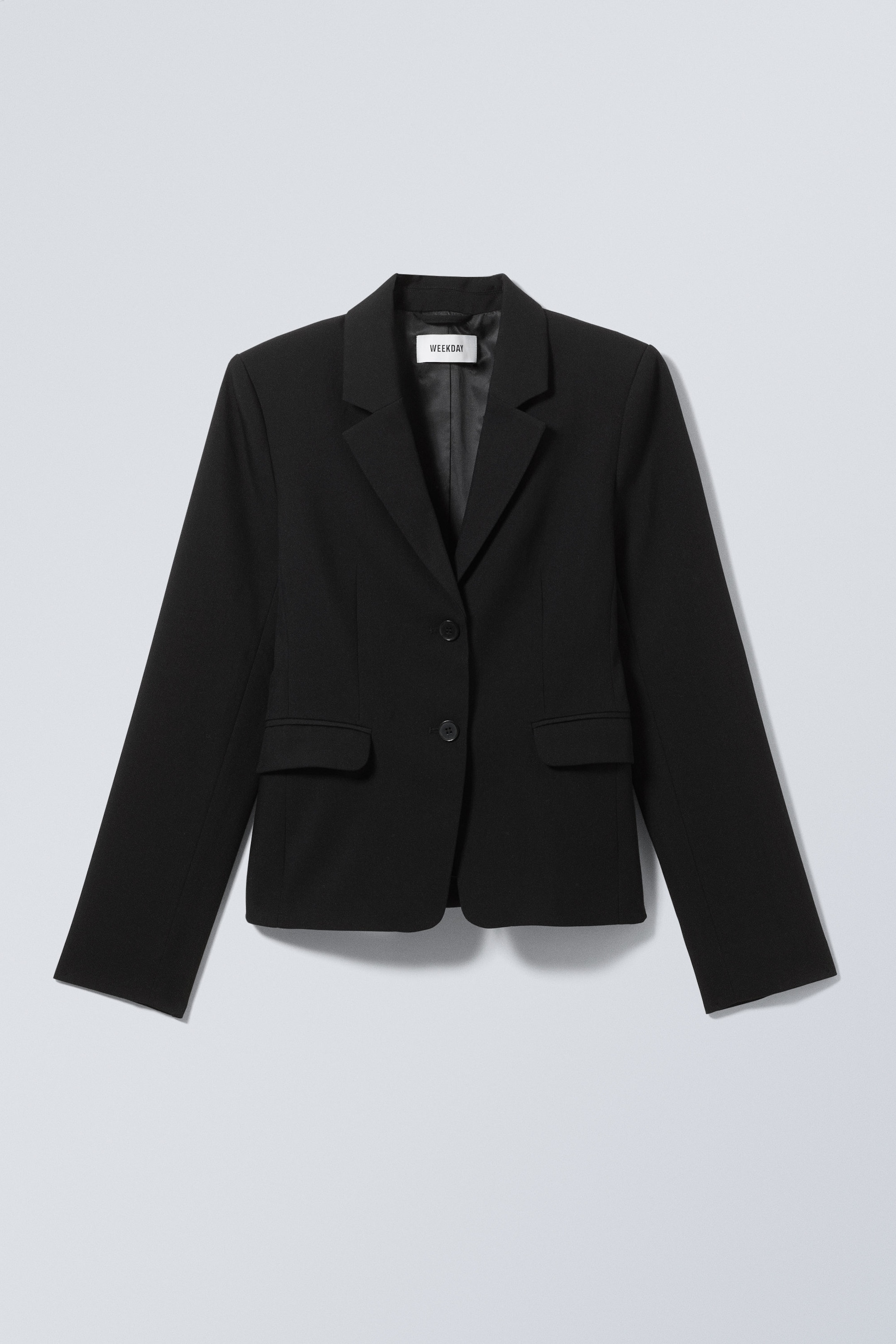 Black - Esma Fitted Blazer - 0