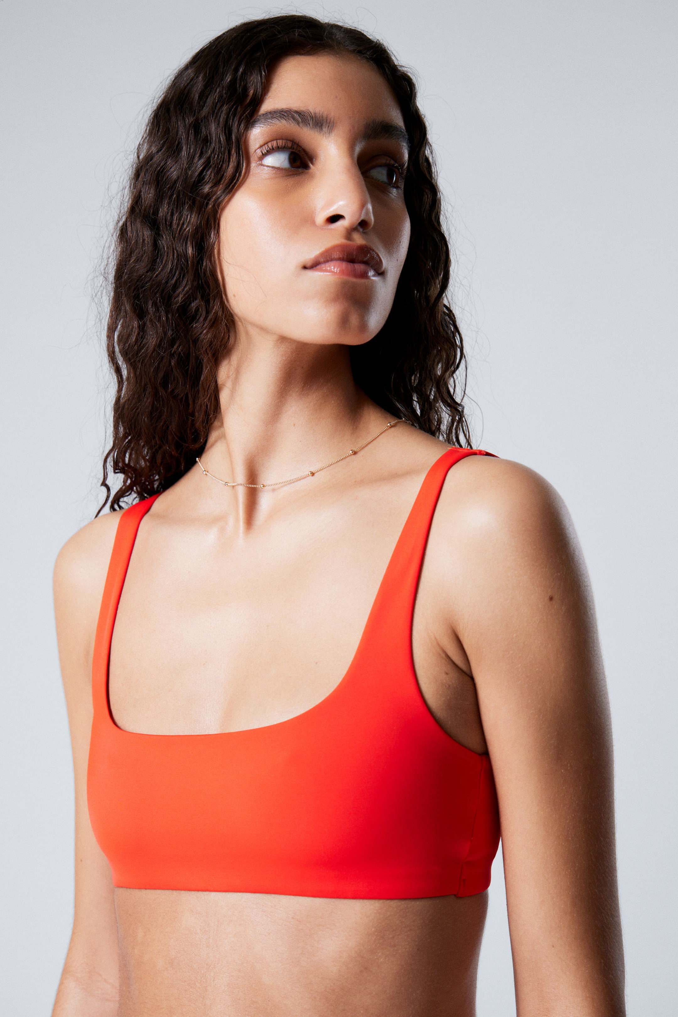 Fel oranje - Sportieve bikinitop - 2