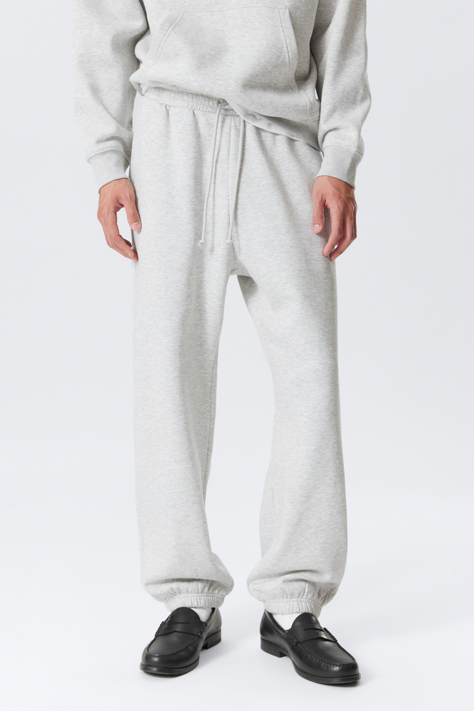 Pantalon de jogging classique - Gris chiné/Marron foncé/Noir - 6
