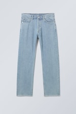 Novel Blue - Space Mid Waist Relaxed Straight Jeans - 0