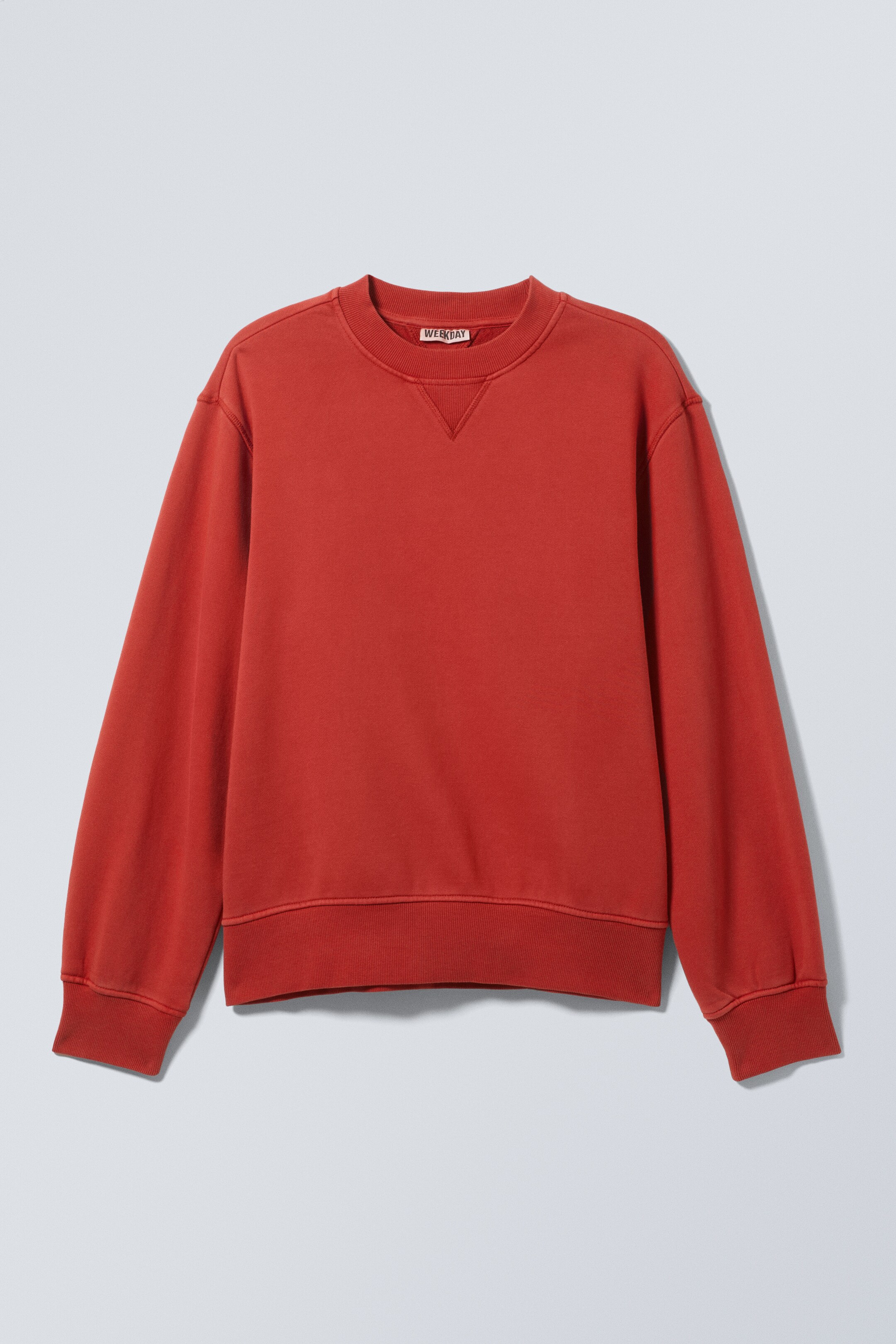 Visualizza immagine più grande: Felpa cropped in morbido cotone - Rosso - UOMO | H&M IT 1