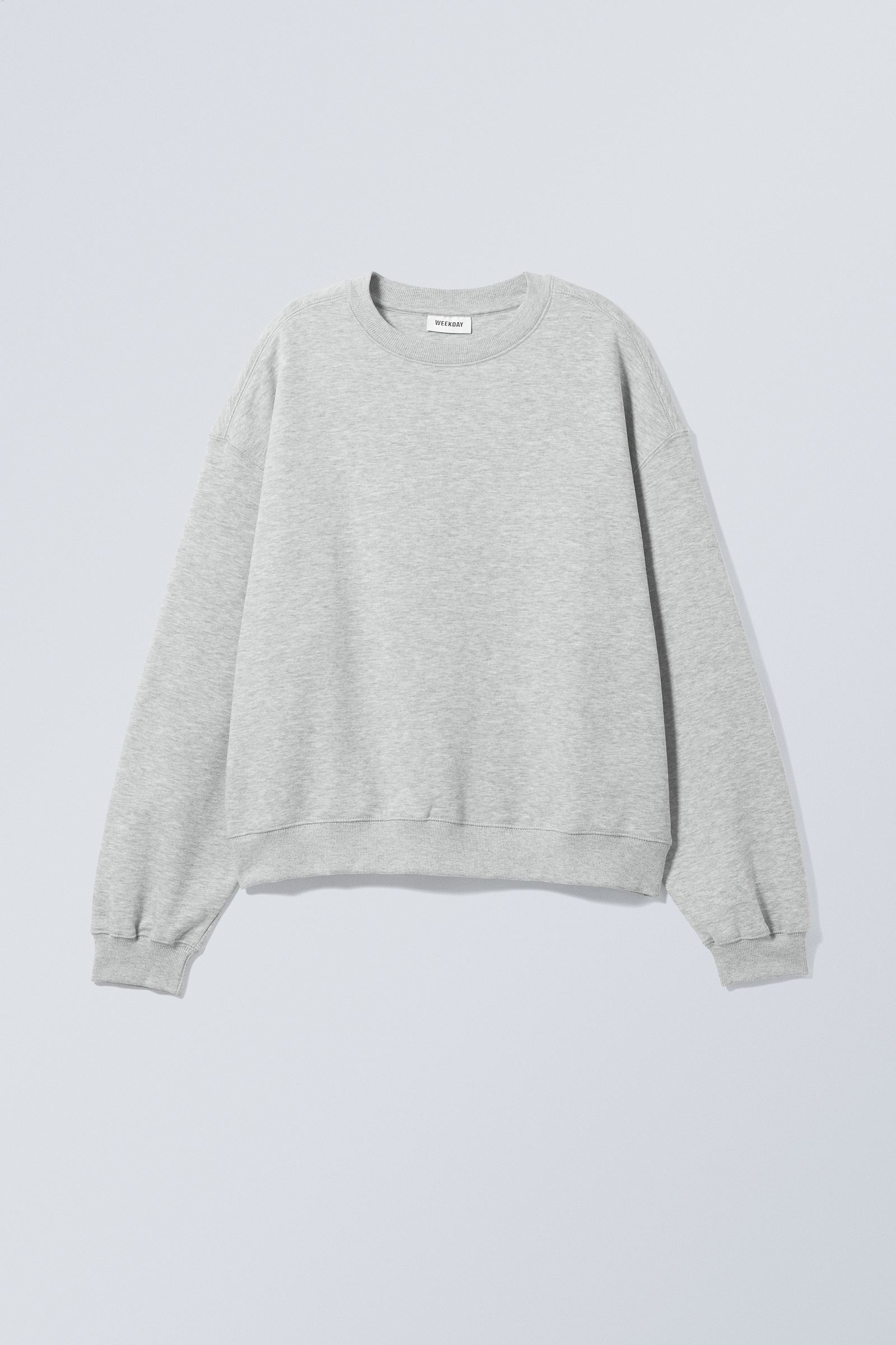 売れ筋商品|||ウィークデイ パーカー・スウェットシャツ レディース アウター ESSENCE STANDARD - Sweatshirt - grey melange essence standard sweatshirt - Light grey melange | Weekday EU