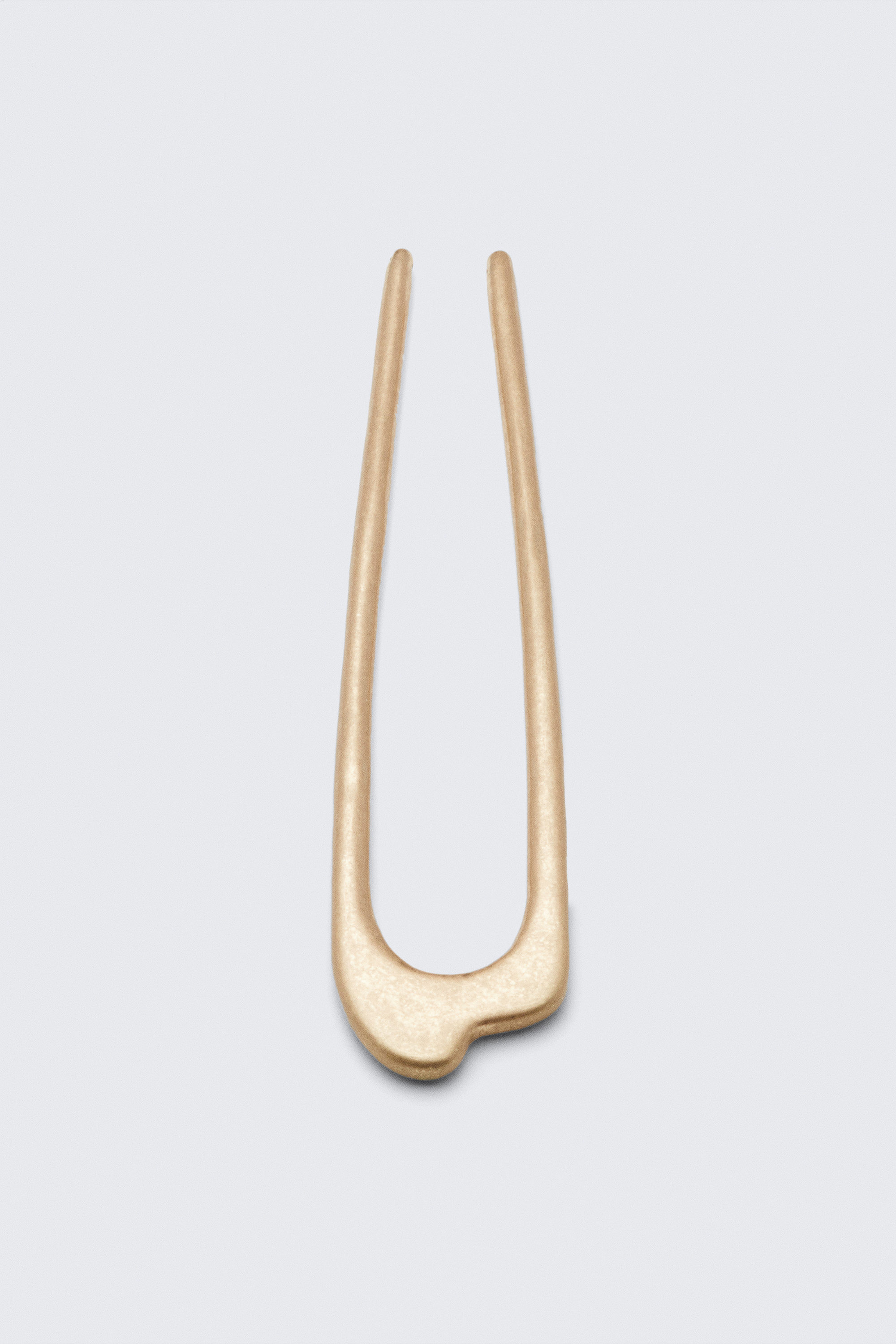 Warm Gold - Sculpturale metalen haarspeld - 2