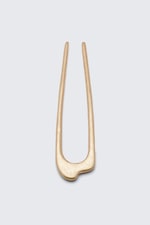 Warm Gold - Sculptural Metal Hair Pin - 0