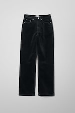 Black - Rowe Cord Trousers - 0