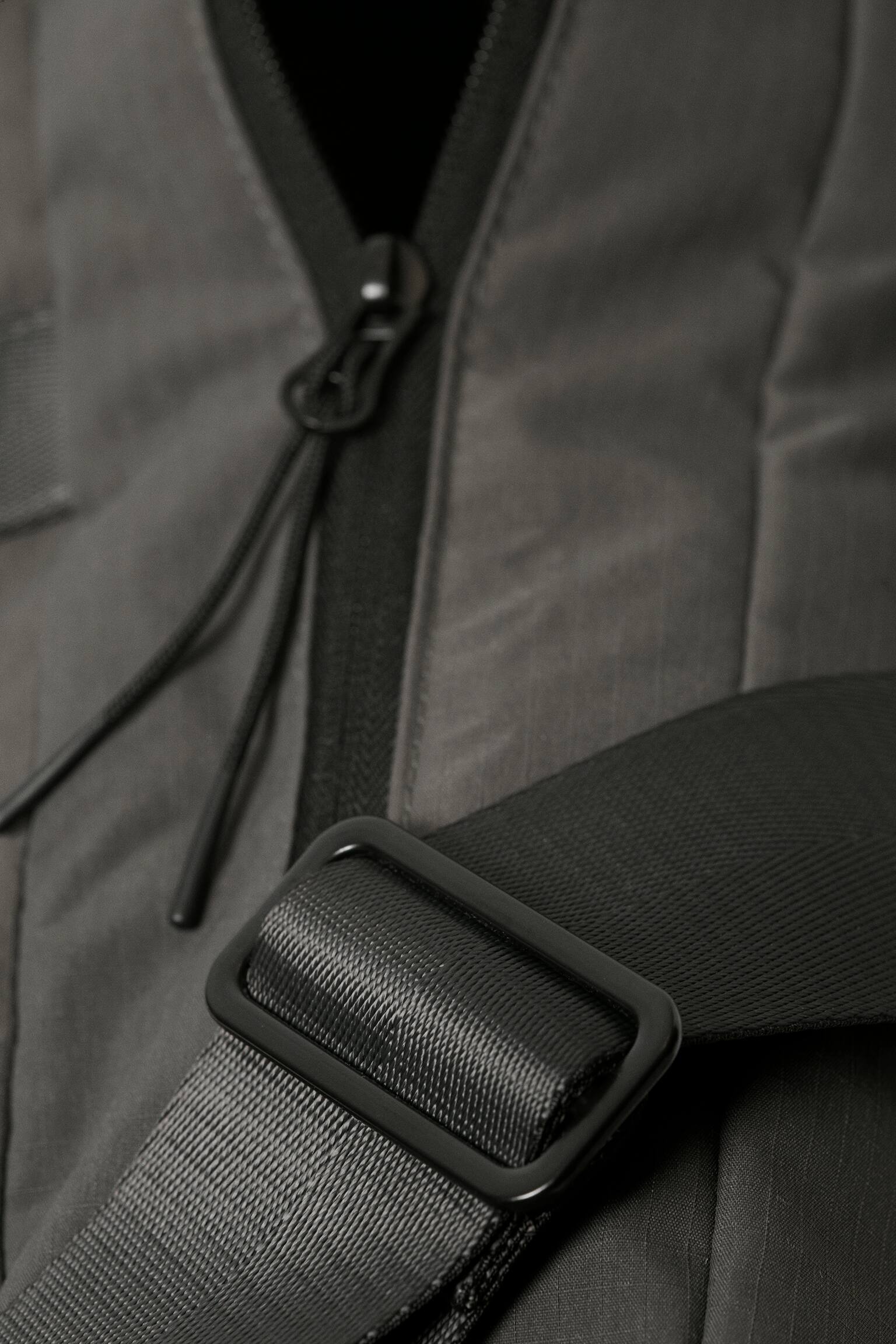 Geantă crossbody utilitară - Dark Grey/Negru - 3