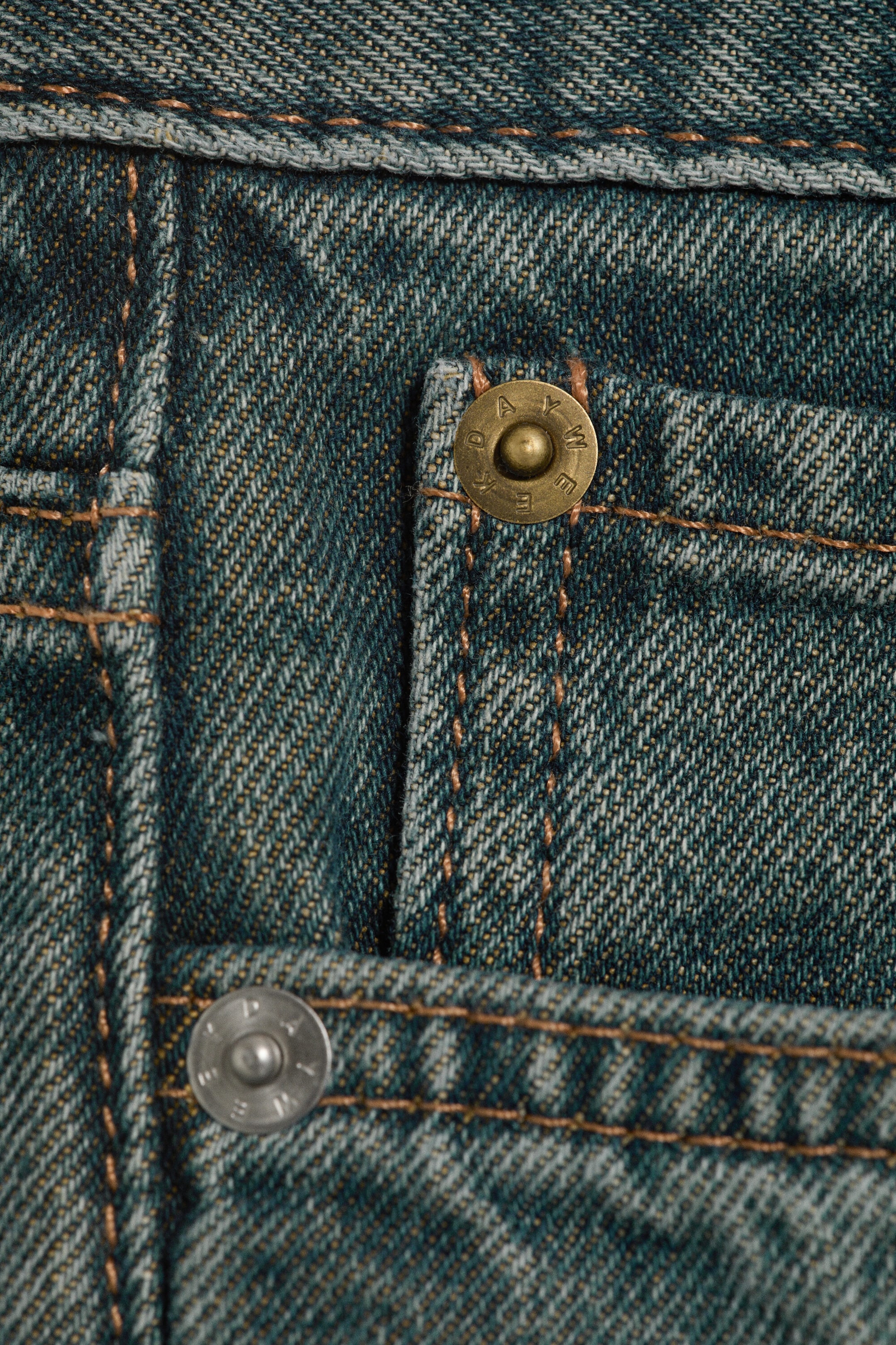 Grid Blue – lyseblå - Sky normal bootcut-jeans med lavt liv - 6