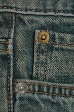 Grid Blue – lyseblå - Sky normal bootcut-jeans med lavt liv - 6
