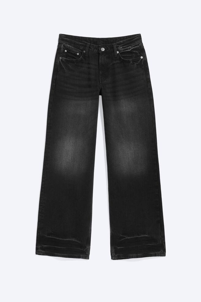 Ample Low Rise Loose Wide Jeans - Empire Black - Black/Rain Blue - Dark Blue/Sailor Blue - Medium Blue/Blue Rinse – Donkerblauw/Kimberley Blue - Light Blue/Ink Black – Zwart/Gloria Blue - Medium Blue - 1