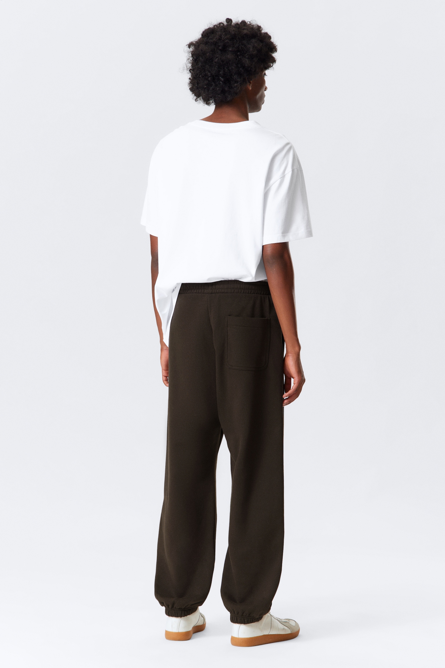 Pantalon de jogging classique - Marron foncé/Gris chiné/Noir - 3