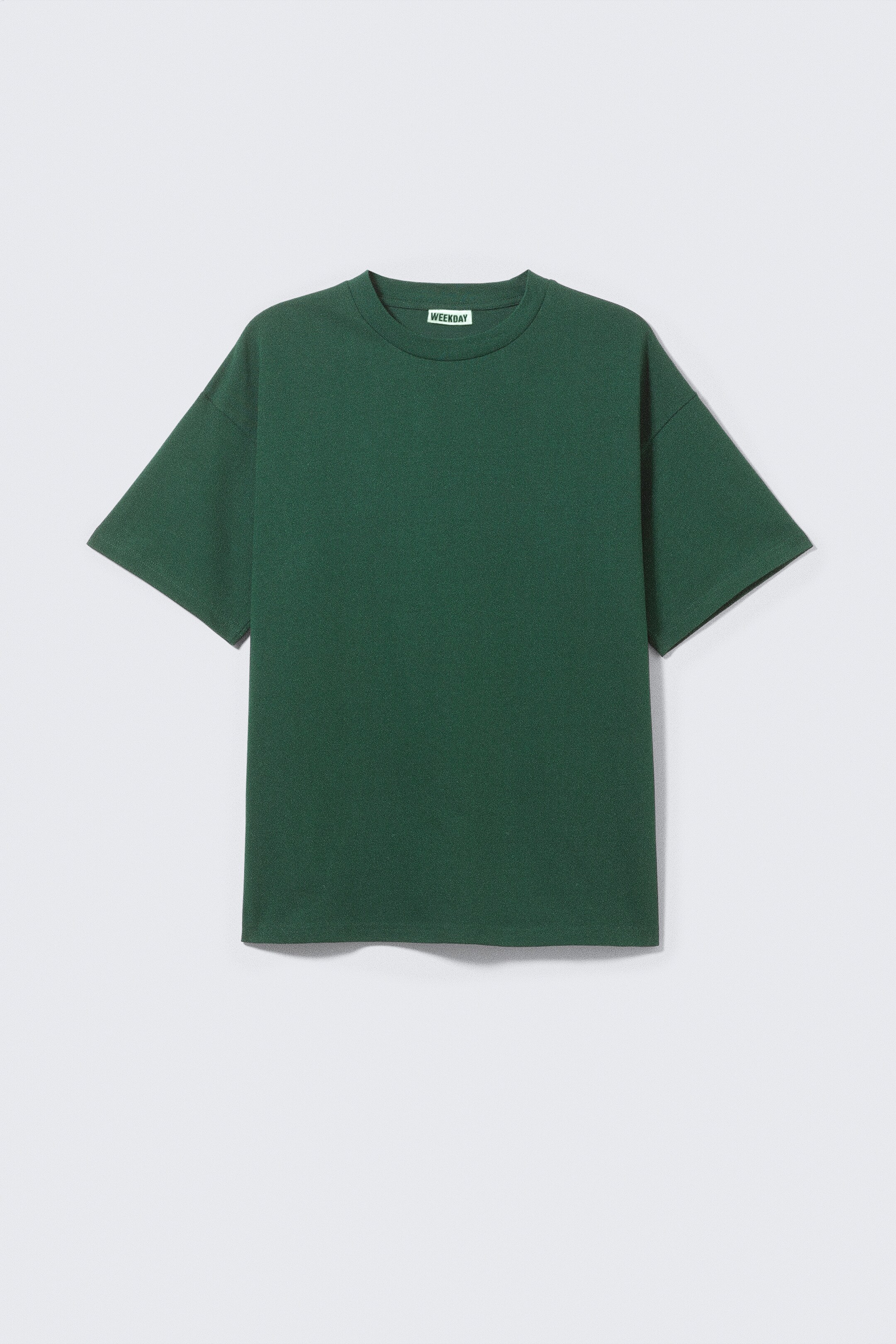 Visa större bild: Boxig t-shirt - Mörkgrön - HERR | H&M SE 4