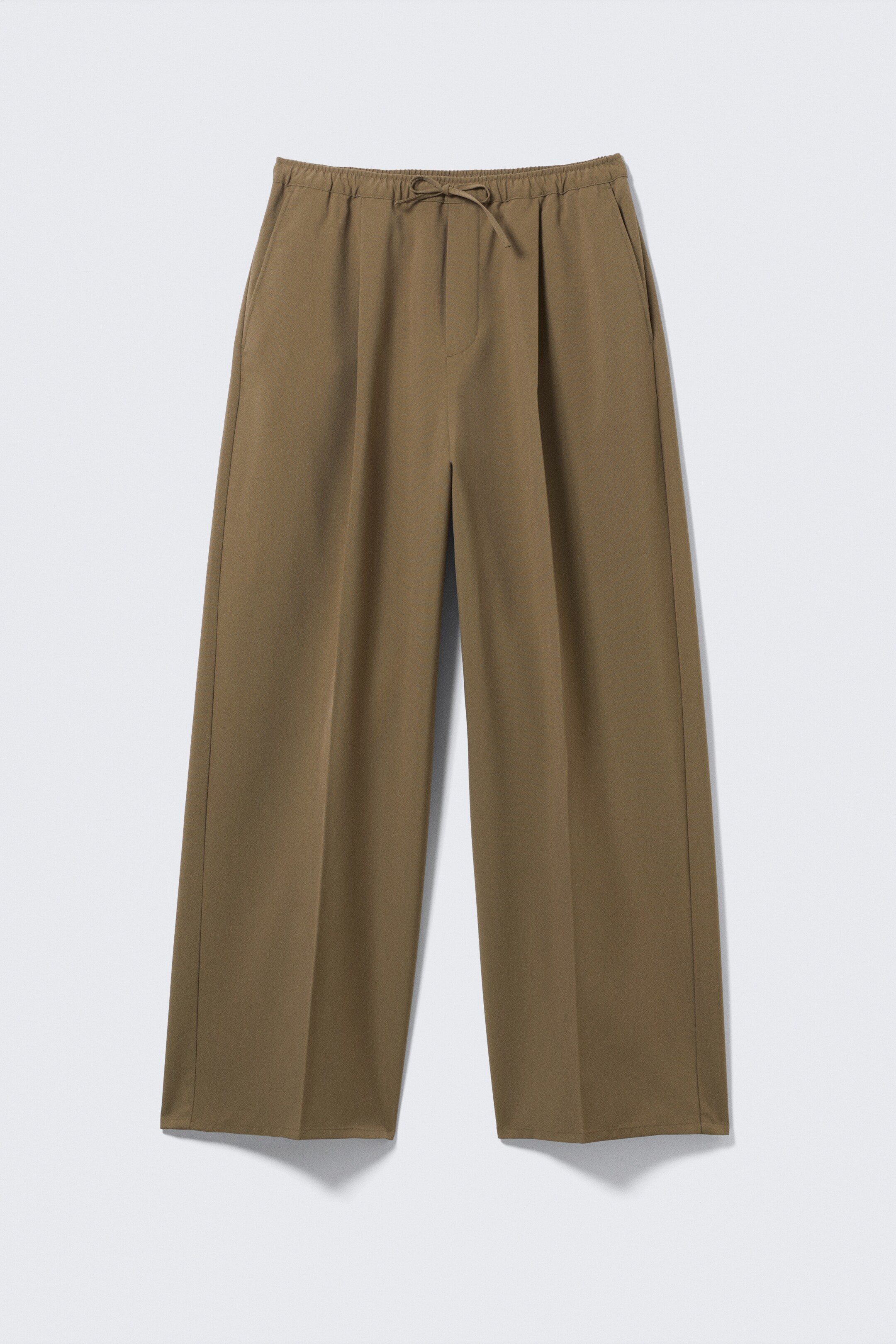 Ingrandisci l'immagine: Oversized Suit Trousers - Beige - UOMO | H&M CH 4