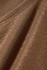 Brons folie - Annie metallic mouwloze top met boothals - 1