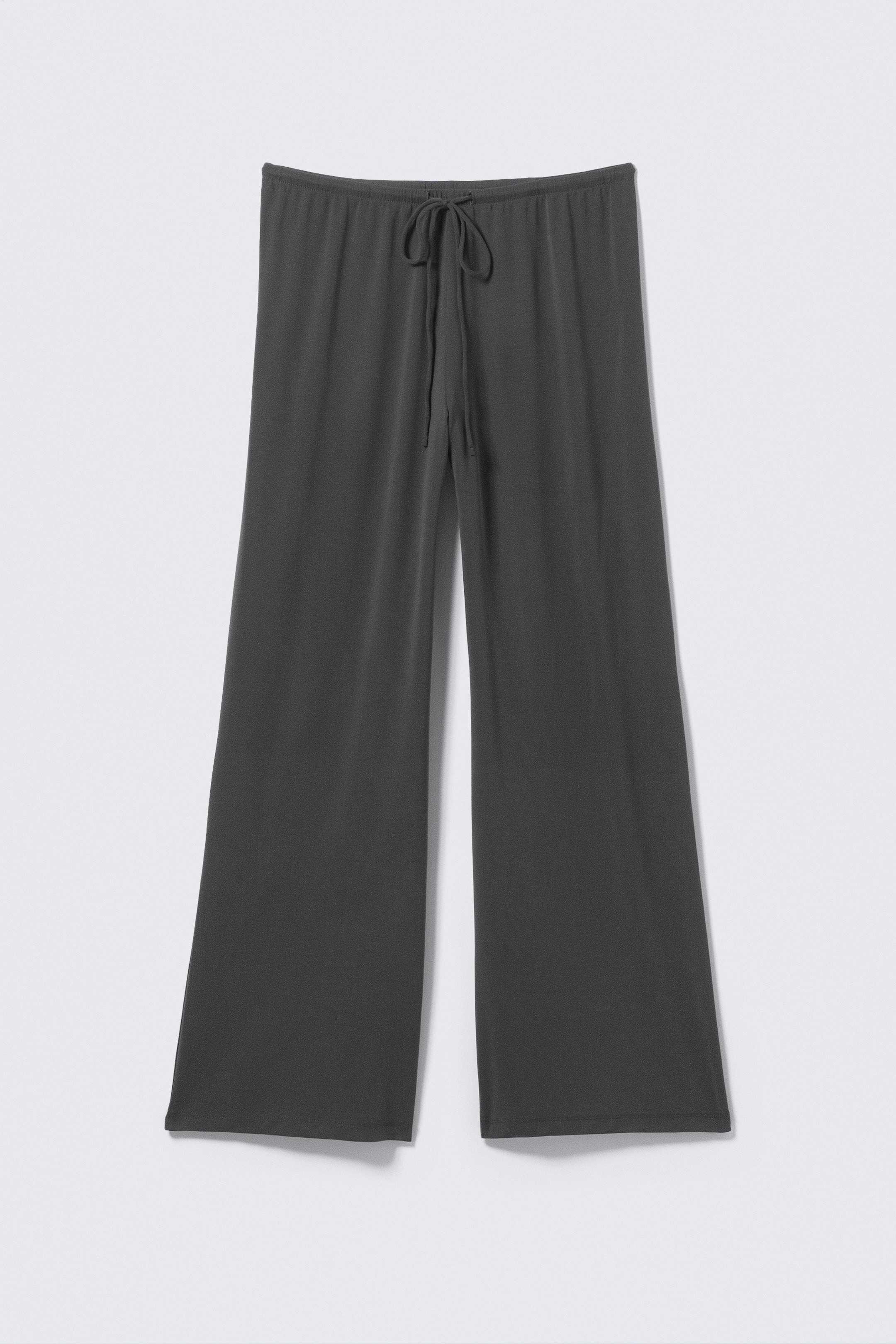 Ingrandisci l'immagine: Soft Drawstring Wide-Leg Trousers - Dark Grey - DONNA | H&M CH 1
