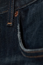 Deep Ocean Blue - Dunkelblau - Solar Regular Waist Loose Wide Unisex Jeans - 8