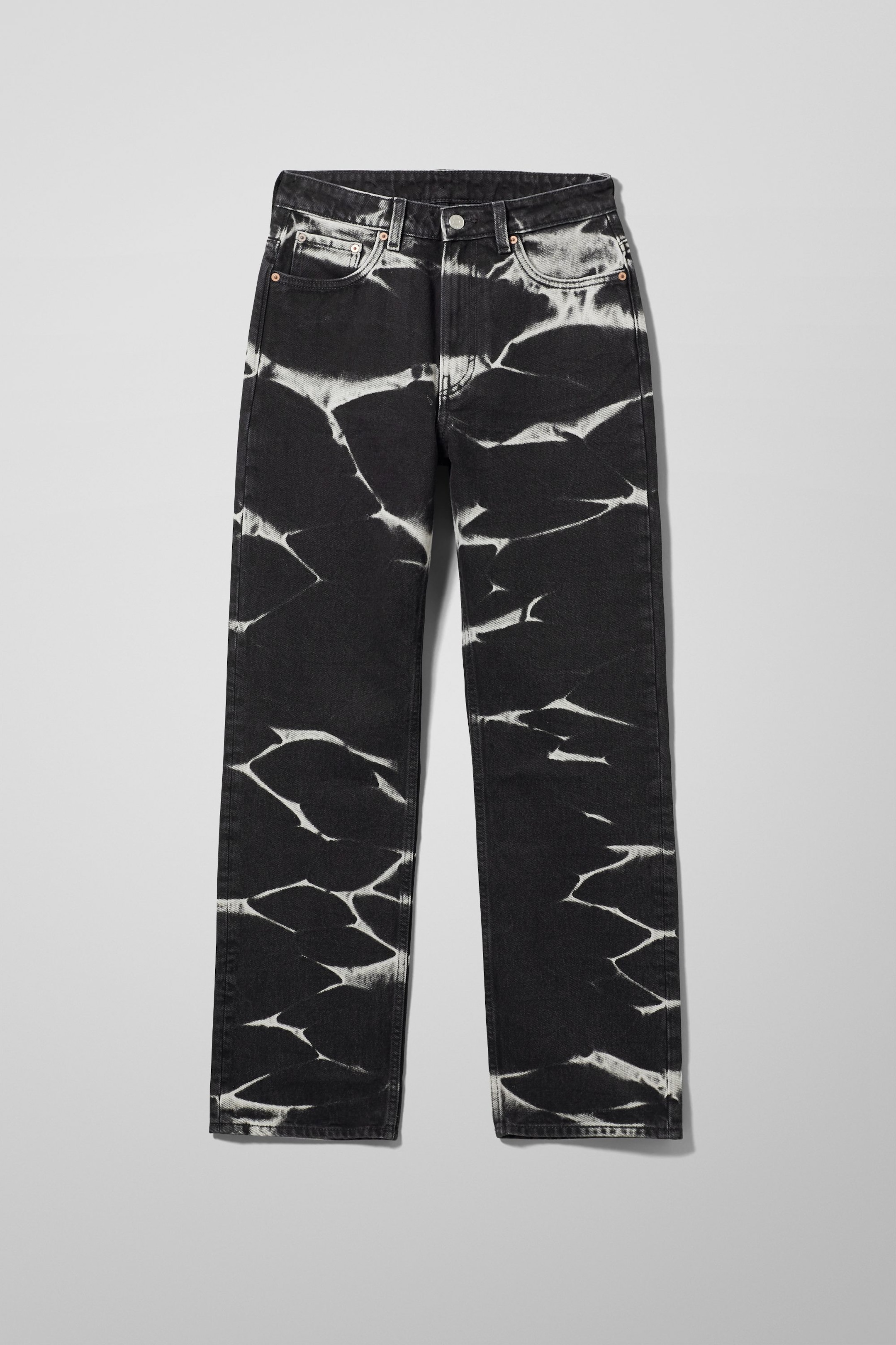 Tie Dye - Voyage High Straight Jeans - 0
